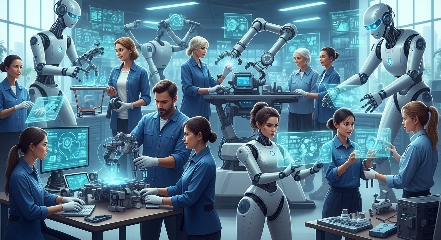 Manusia vs Robot? Bukan Kompetisi, Tapi Kolaborasi